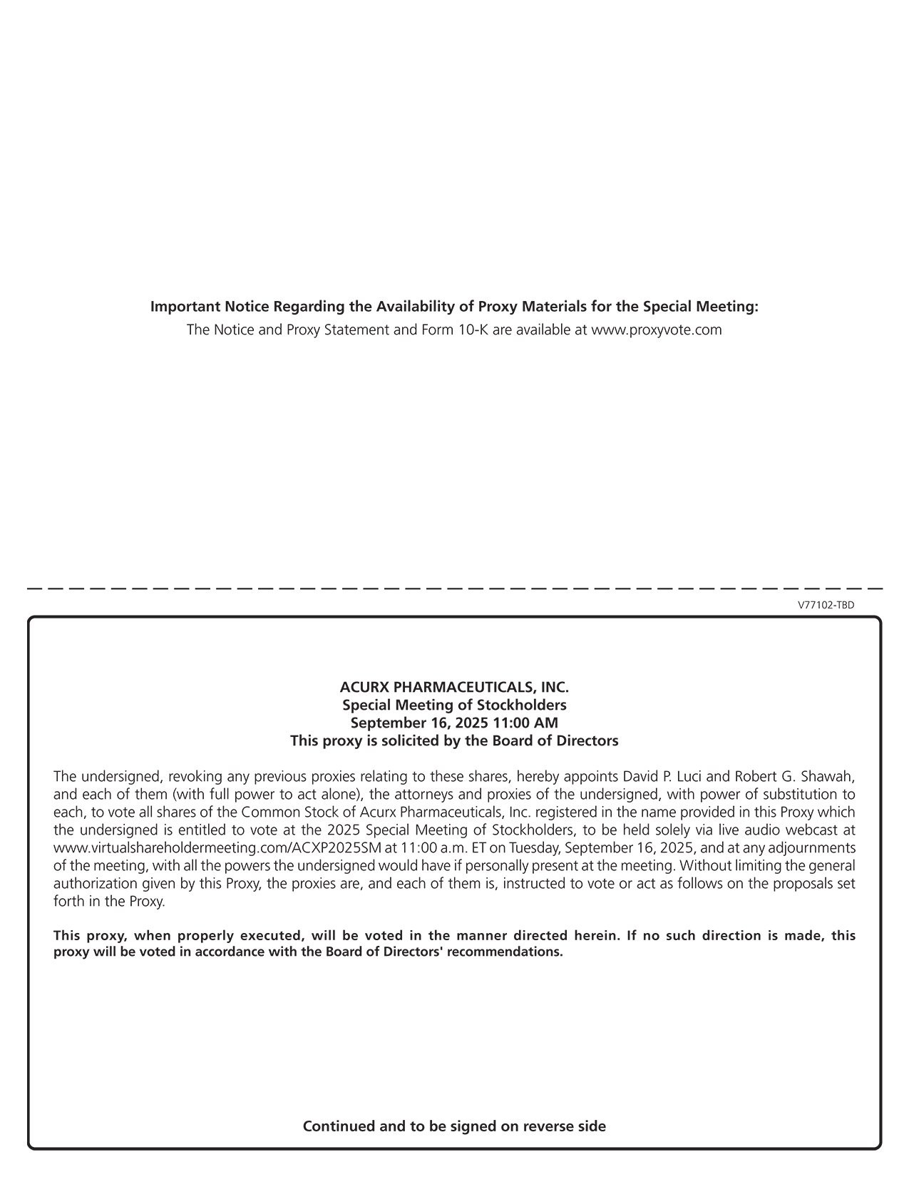 [MISSING IMAGE: px_25acurxproxy01pg02-bw.jpg]